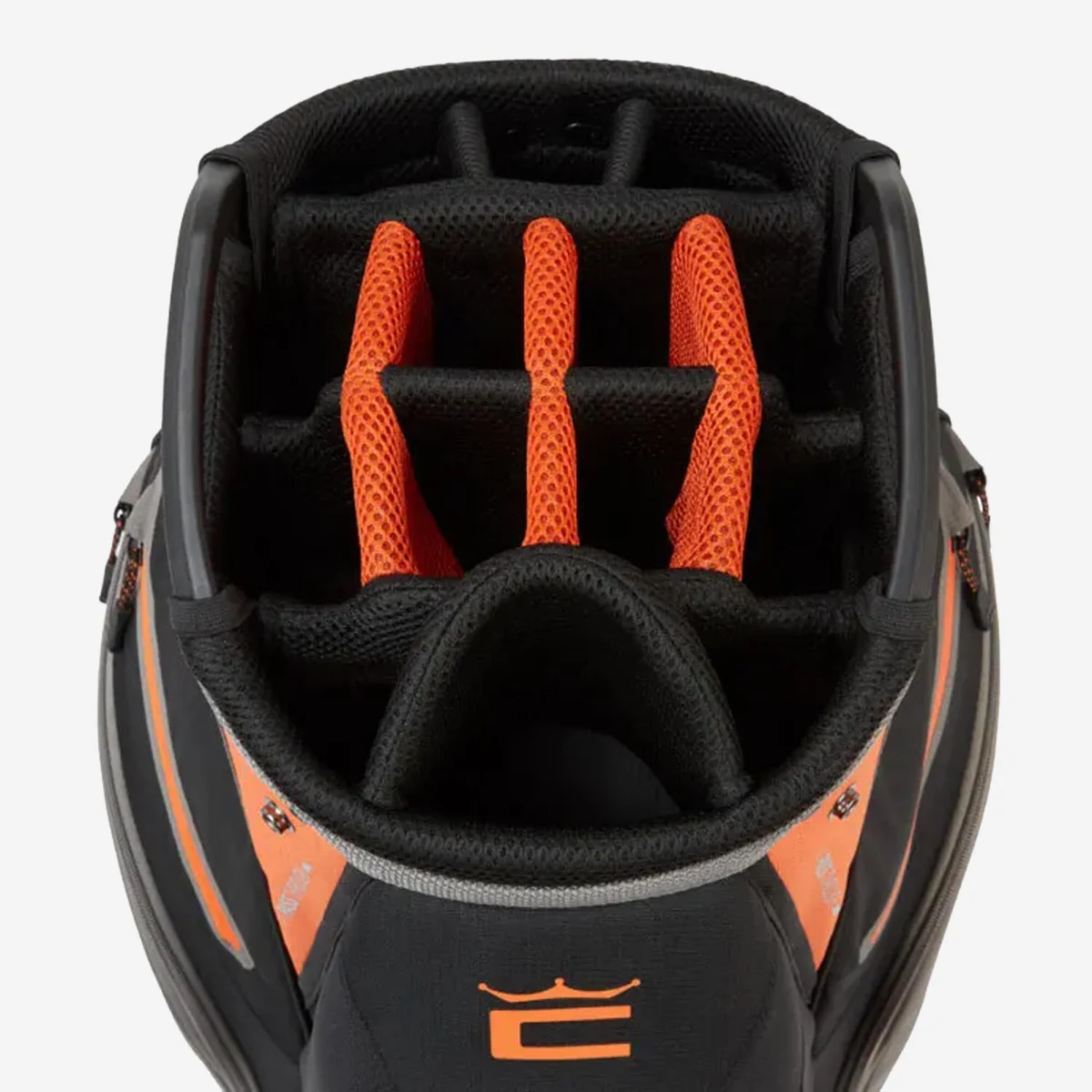 COBRA COBRA Signature Cart golfový bag na vozík sivo-oranžový bez · záber 2