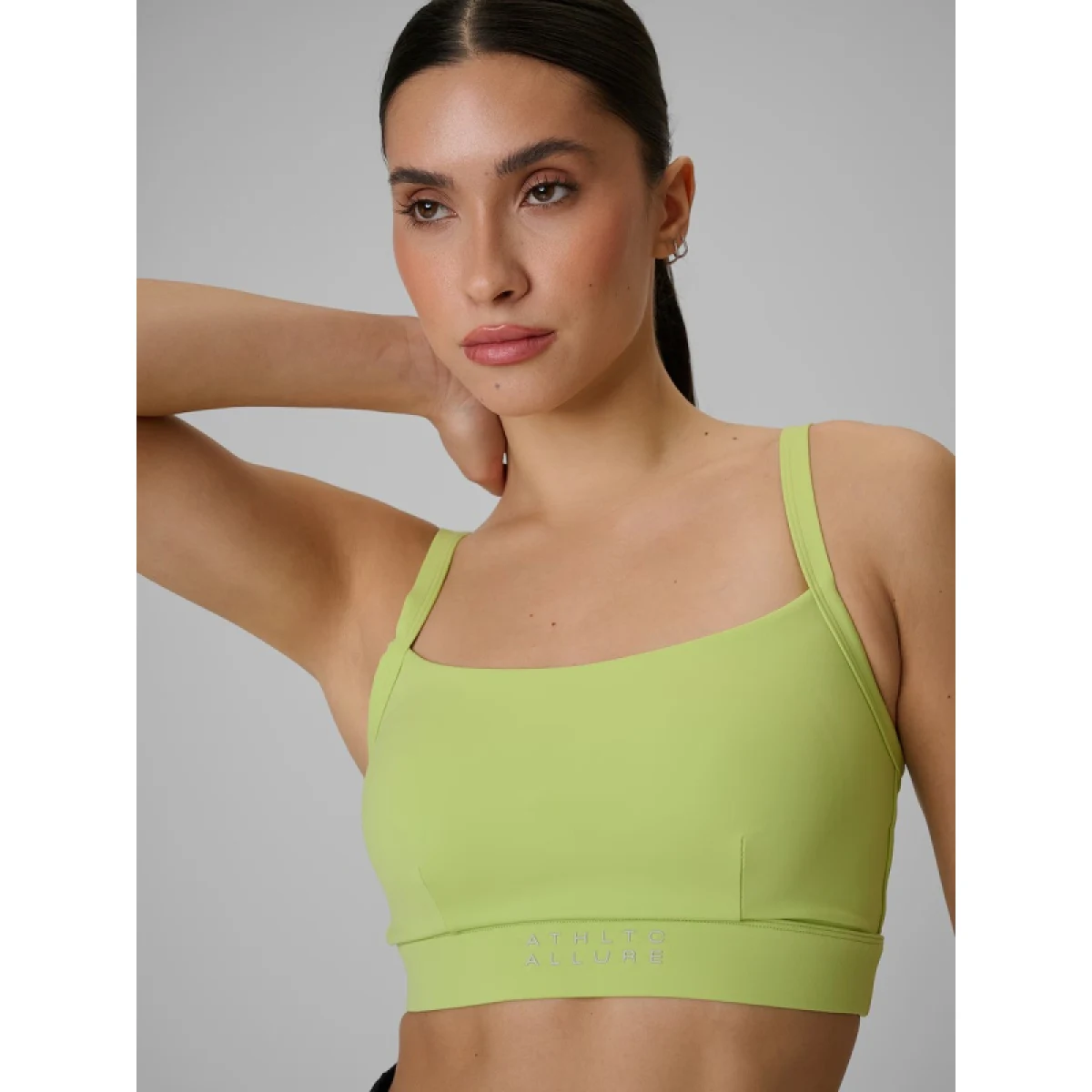 Dámska tréningová športová podprsenka 4F SPORT BRA F207-42S-LIGHT GREEN · záber 2