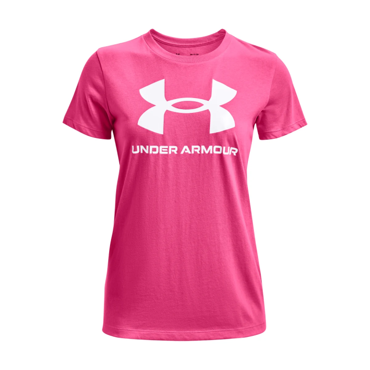 Dámské tričko s krátkým rukávem UNDER ARMOUR Live Sportstyle Graphic SSC-PNK · záber 5