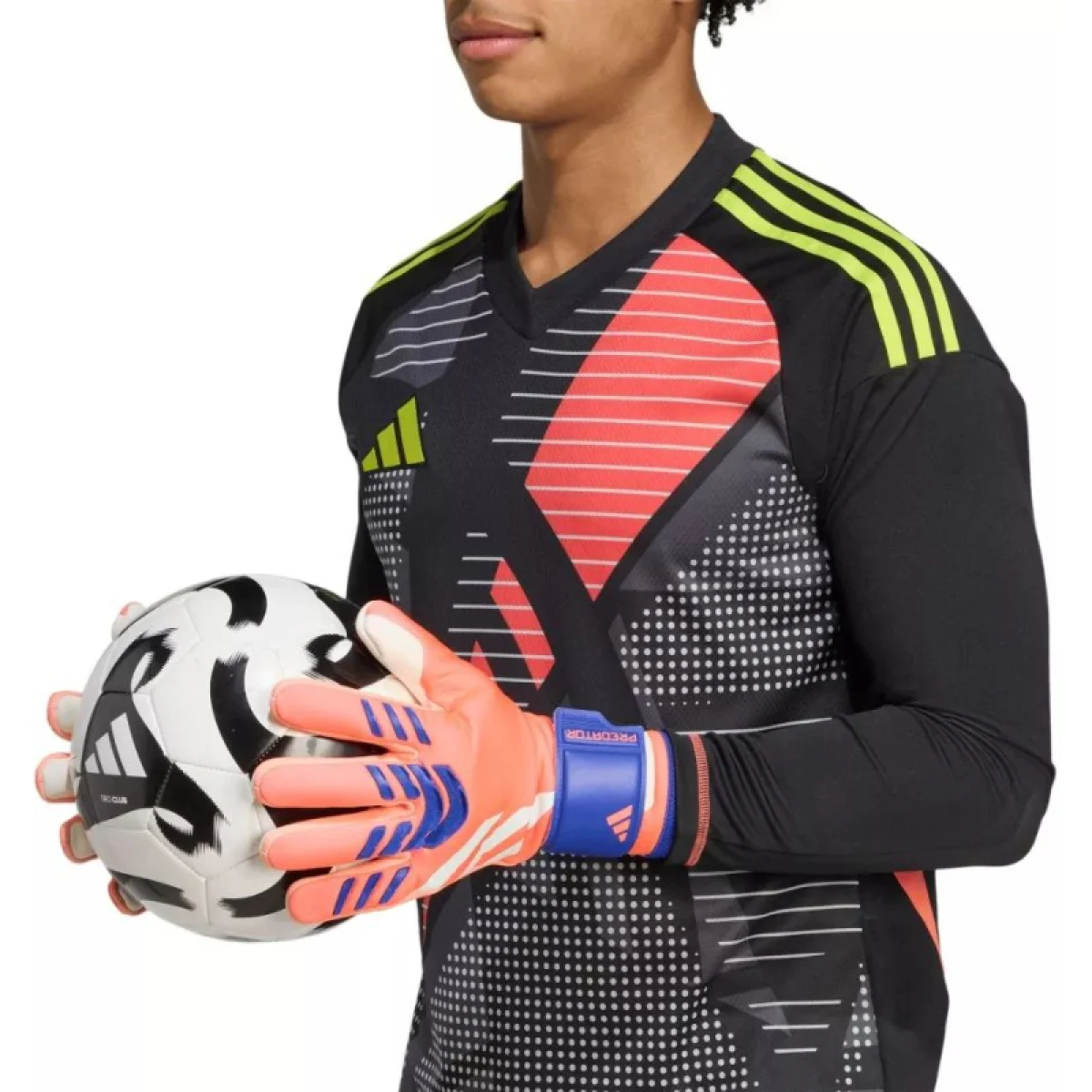 Futbalové brankárske rukavice ADIDAS PRED GL LGE SIGCOR WHITE LUCBLU · záber 4