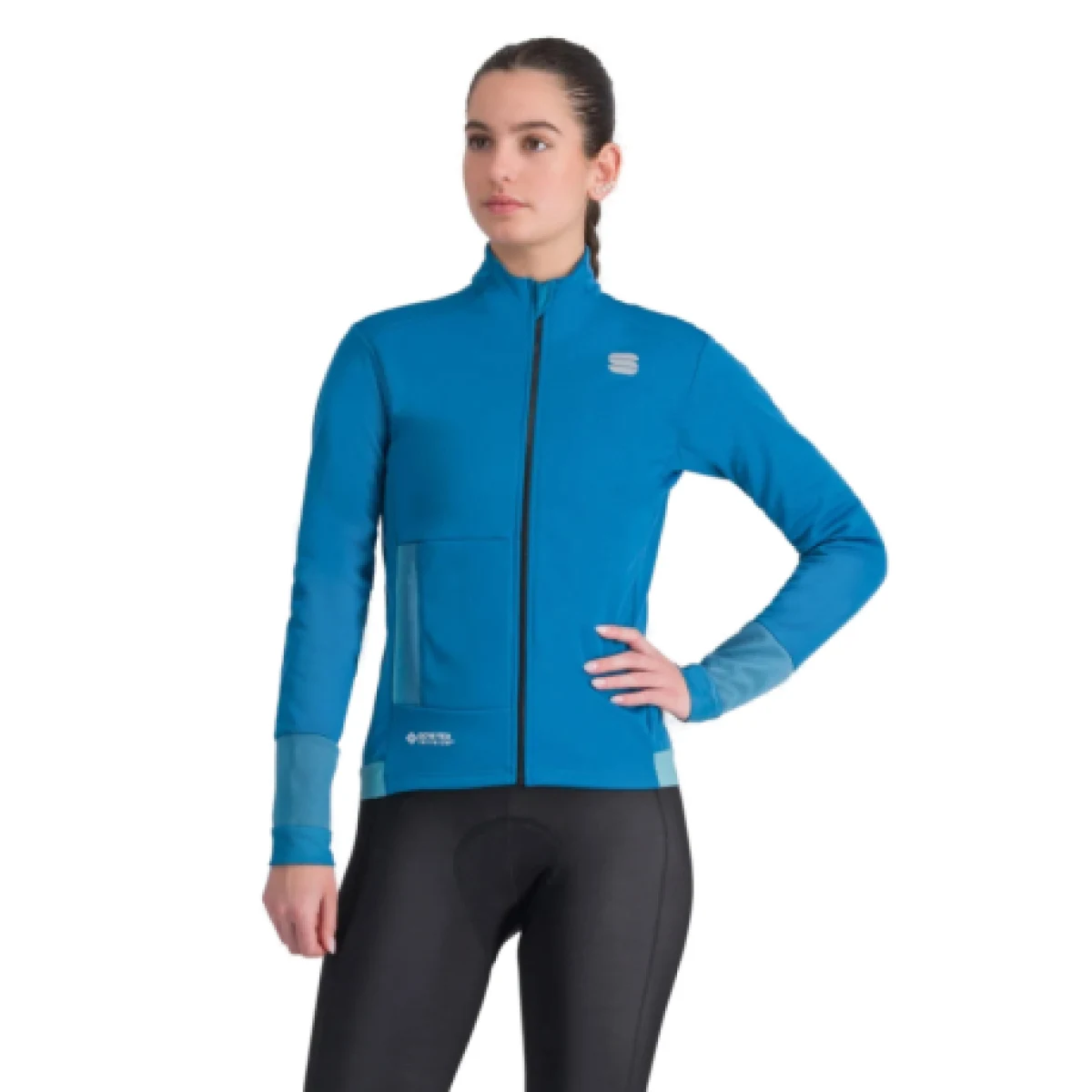 Dámská cyklistická bunda SPORTFUL Super w jacket, berry blue · záber 1