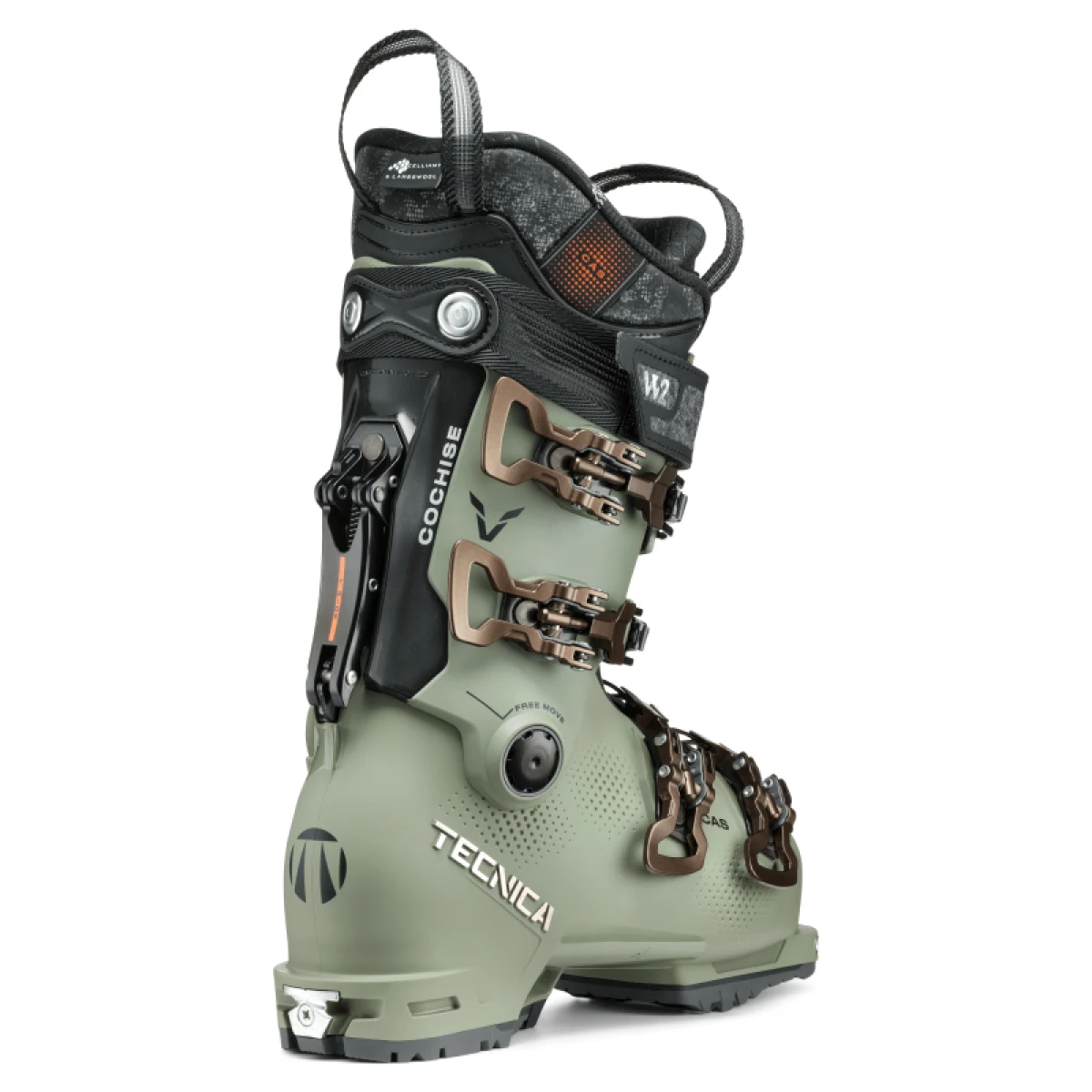Dámské allmountain lyžařské boty TECNICA Cochise 95 W DYN GW, camp green · záber 5