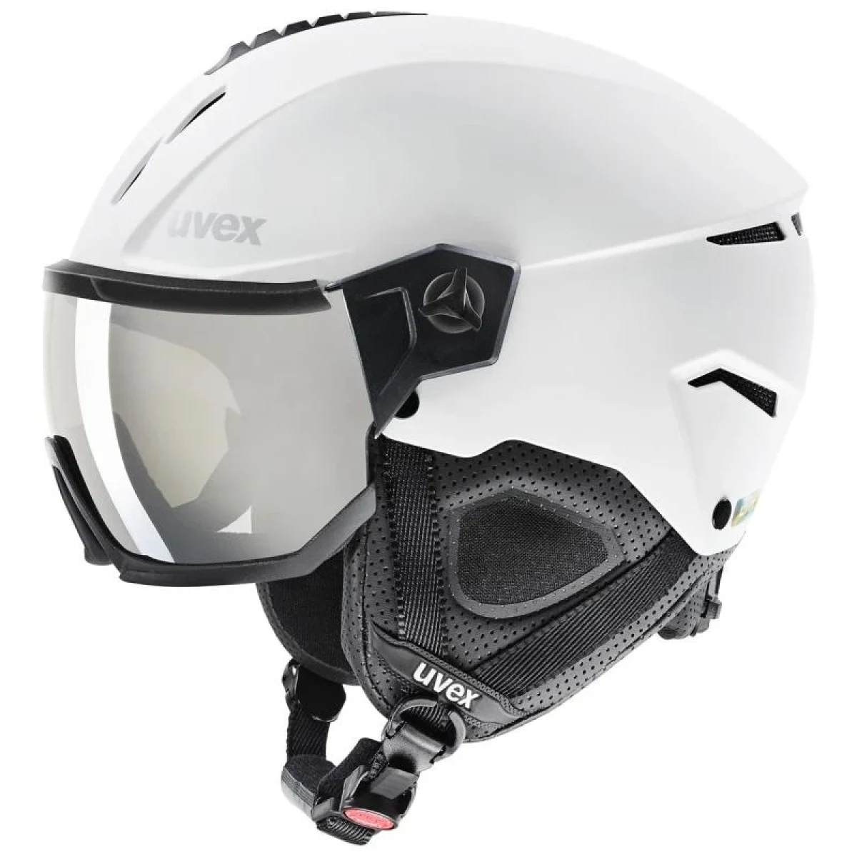 Uvex Instinct Visor White-black Mat · záber 1