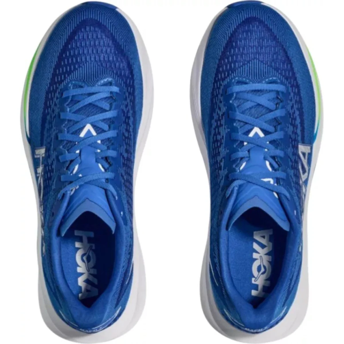 Pánská běžecká obuv HOKA Mach 7 M cobalt blue neon green · záber 3
