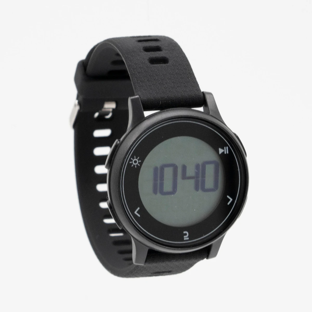 DECATHLON Bežecké hodinky so stopkami W500S čierne S · záber 1