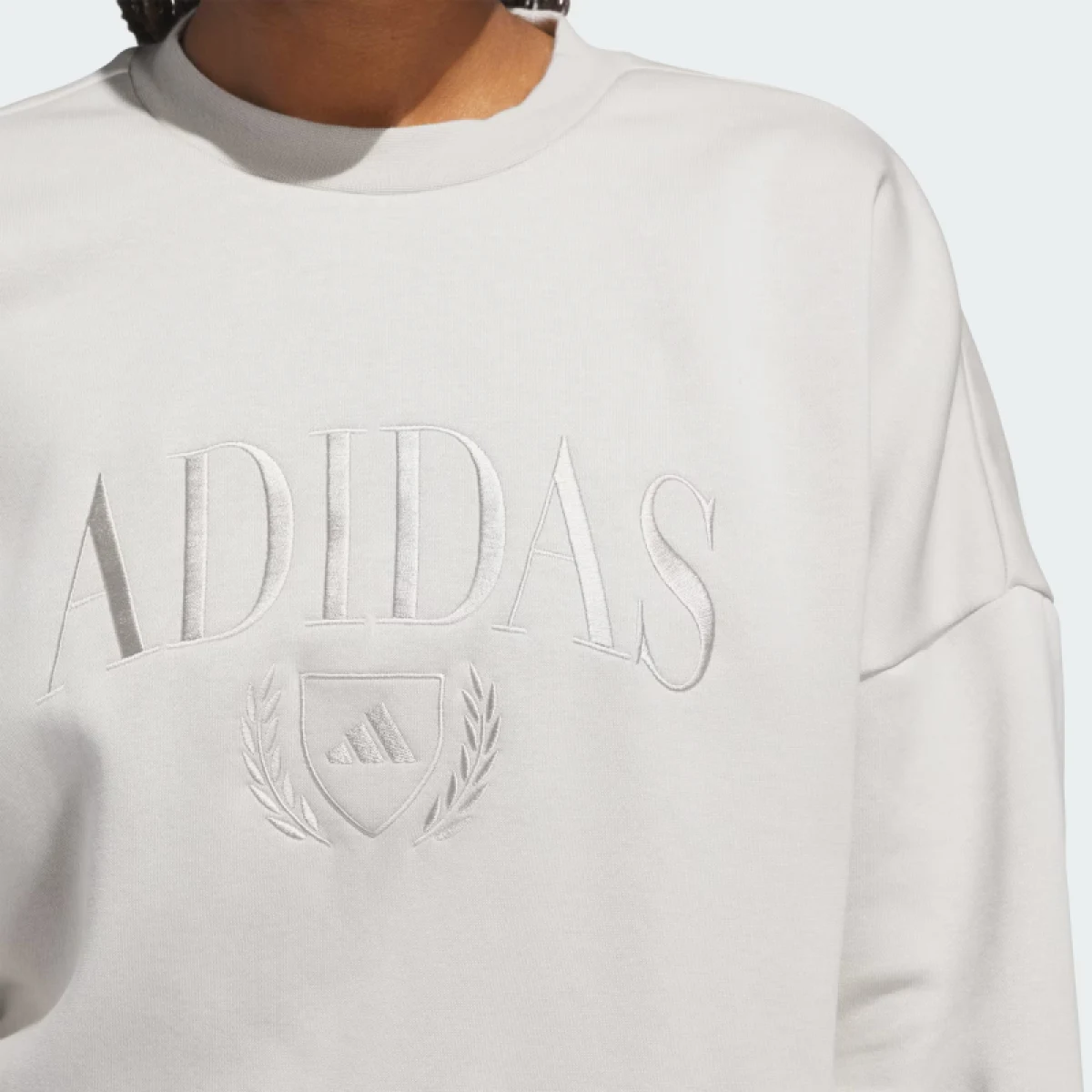 Dámská zateplená mikina ADIDAS W COZY SWT WONALU · záber 5