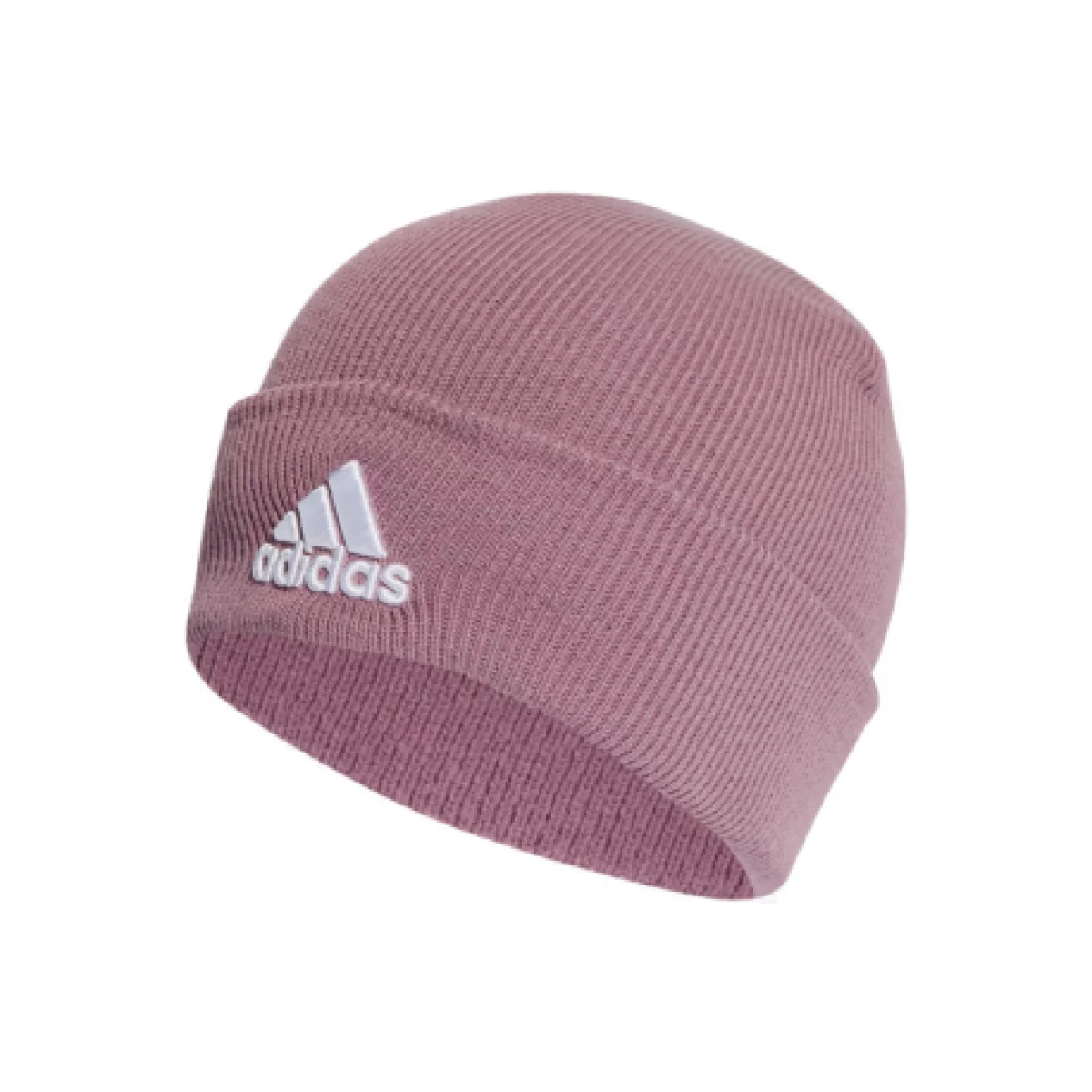 Dámská zimní čepice ADIDAS LOGO BEANIE CUF WONORC WHITE · záber 1