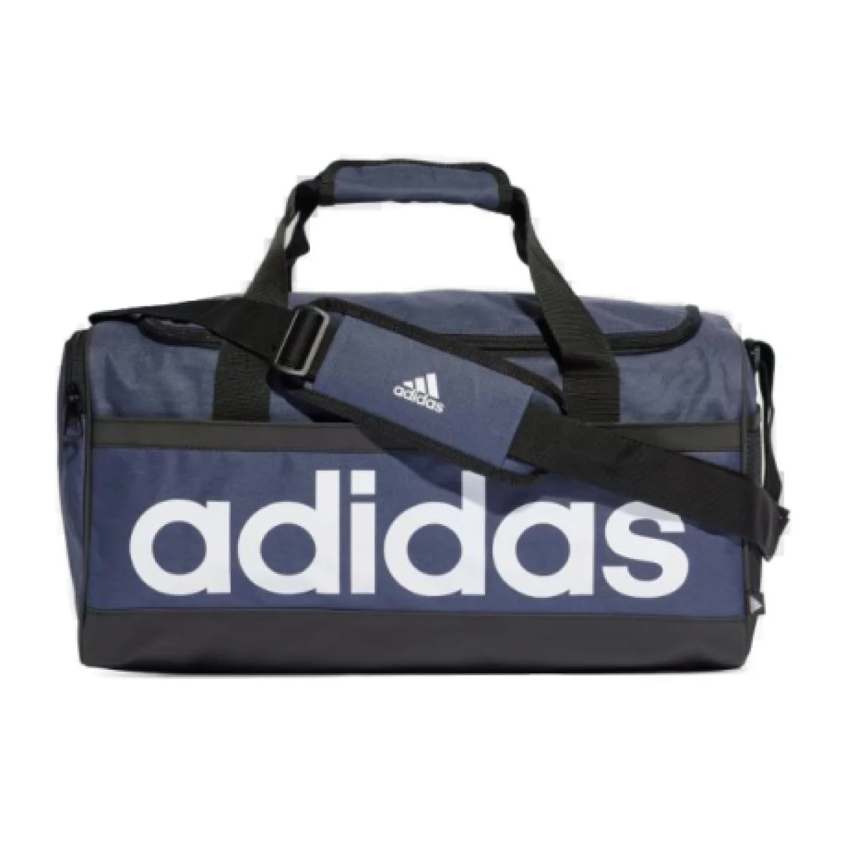 Cestovní taška ADIDAS LINEAR DUFFEL S SHANAV BLACK WHITE · záber 1