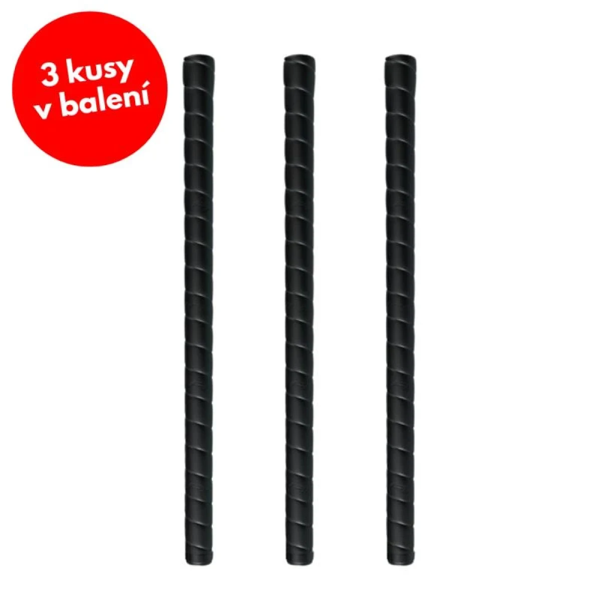 FAT PIPE OMOTÁVKA THIN ČERNÁ (3-PACK) · záber 1