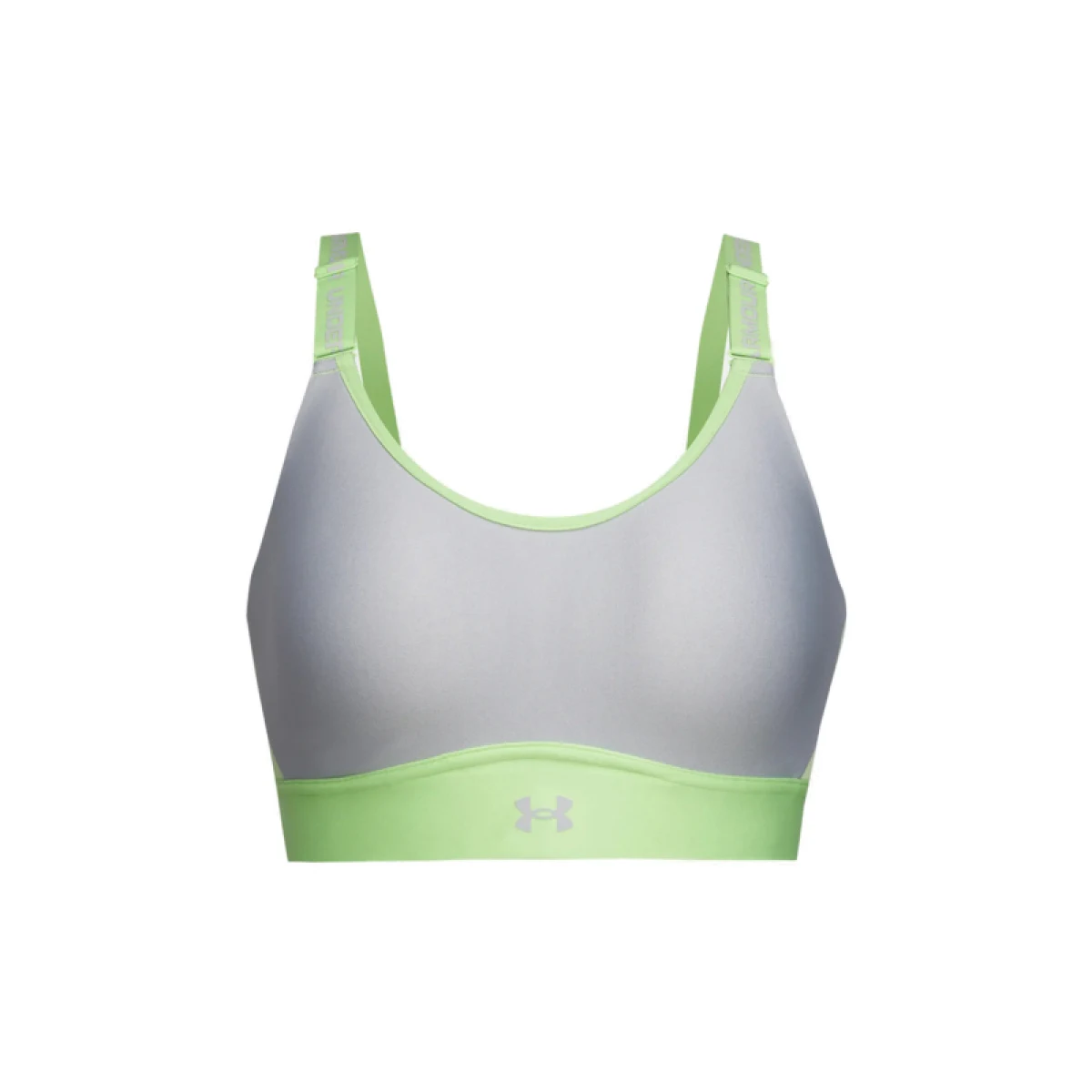 Dámska tréningová športová podprsenka UNDER ARMOUR UA Infinity Mid 2.0 Bra-GRN · záber 4