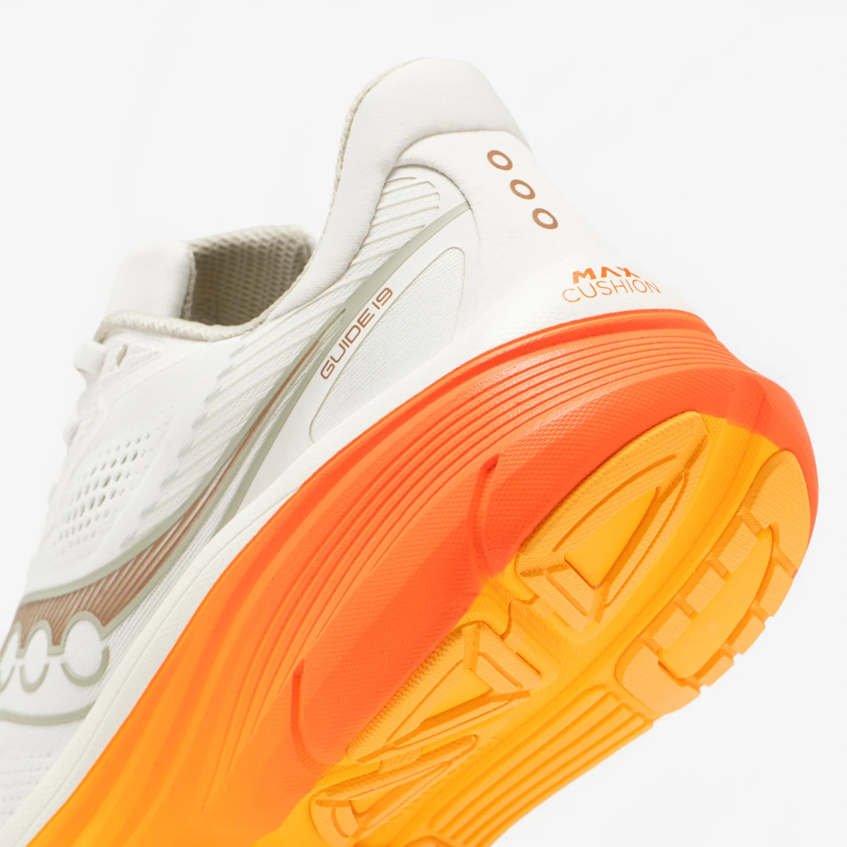 SAUCONY SAUCONY Guide 19 pánska bežecká obuv bielo-oranžová 45 · záber 2