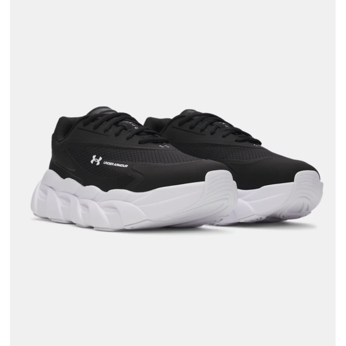 Pánska bežecká obuv UNDER ARMOUR UA Halo Runner SE M black white white · záber 4