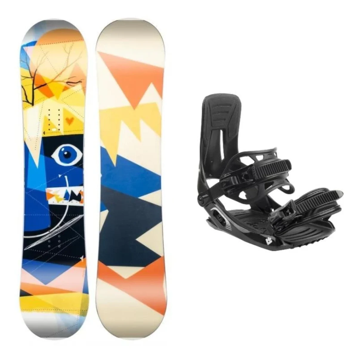 Beany Bonjour dětský snowboard + Hatchey Tactic vázání · záber 1