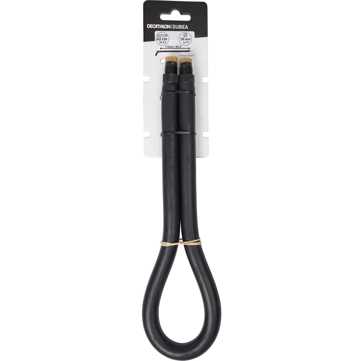 DECATHLON Upínacia guma Ø 18 mm SPF 62 cm na podmorský rybolov bez prístroja bez · záber 2