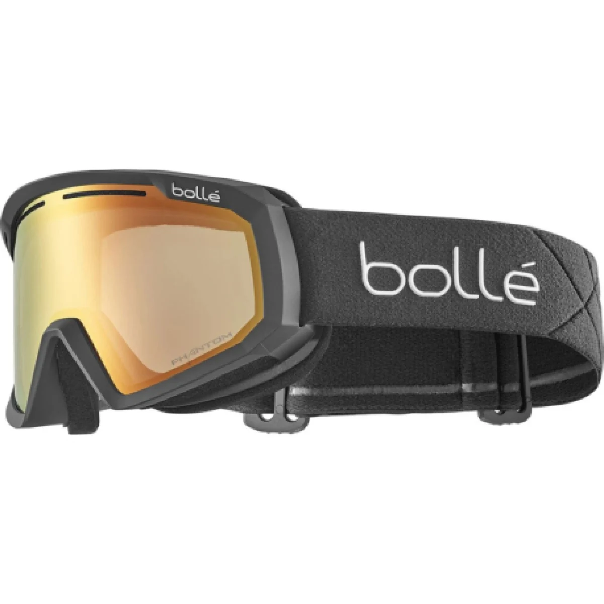 Lyžiarske okuliare BOLLE Y7 OTG Black Matte - Phantom Fire Red Cat 1 to 3 · záber 1