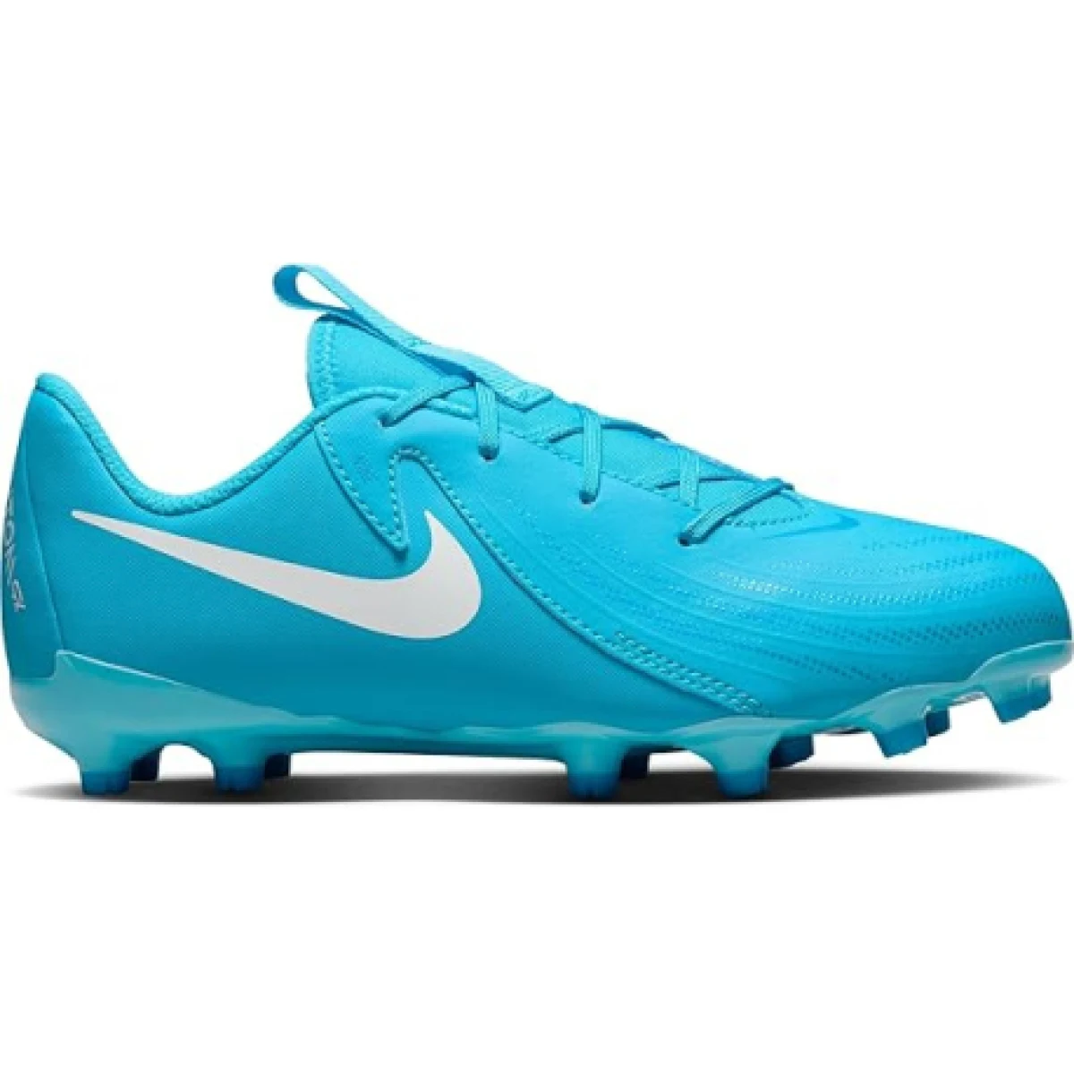 Chlapecké fotbalové kopačky outdoorové NIKE Phantom GX 2 Academy Jr FG MG blue fury white · záber 1