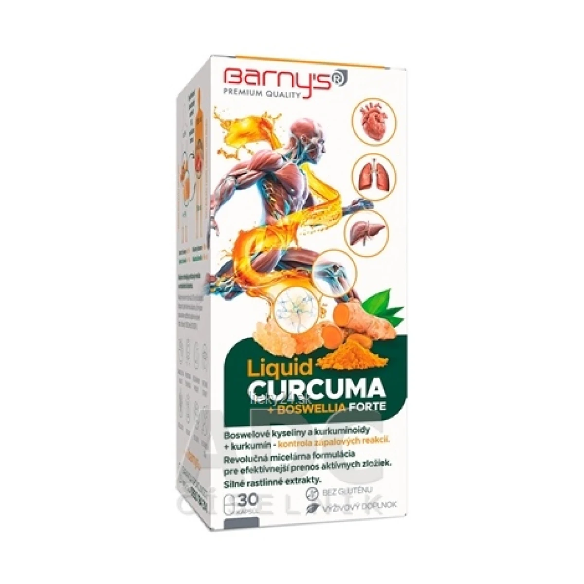 Barny's LIQUID CURCUMA + BOSWELLIA FORTE · záber 1