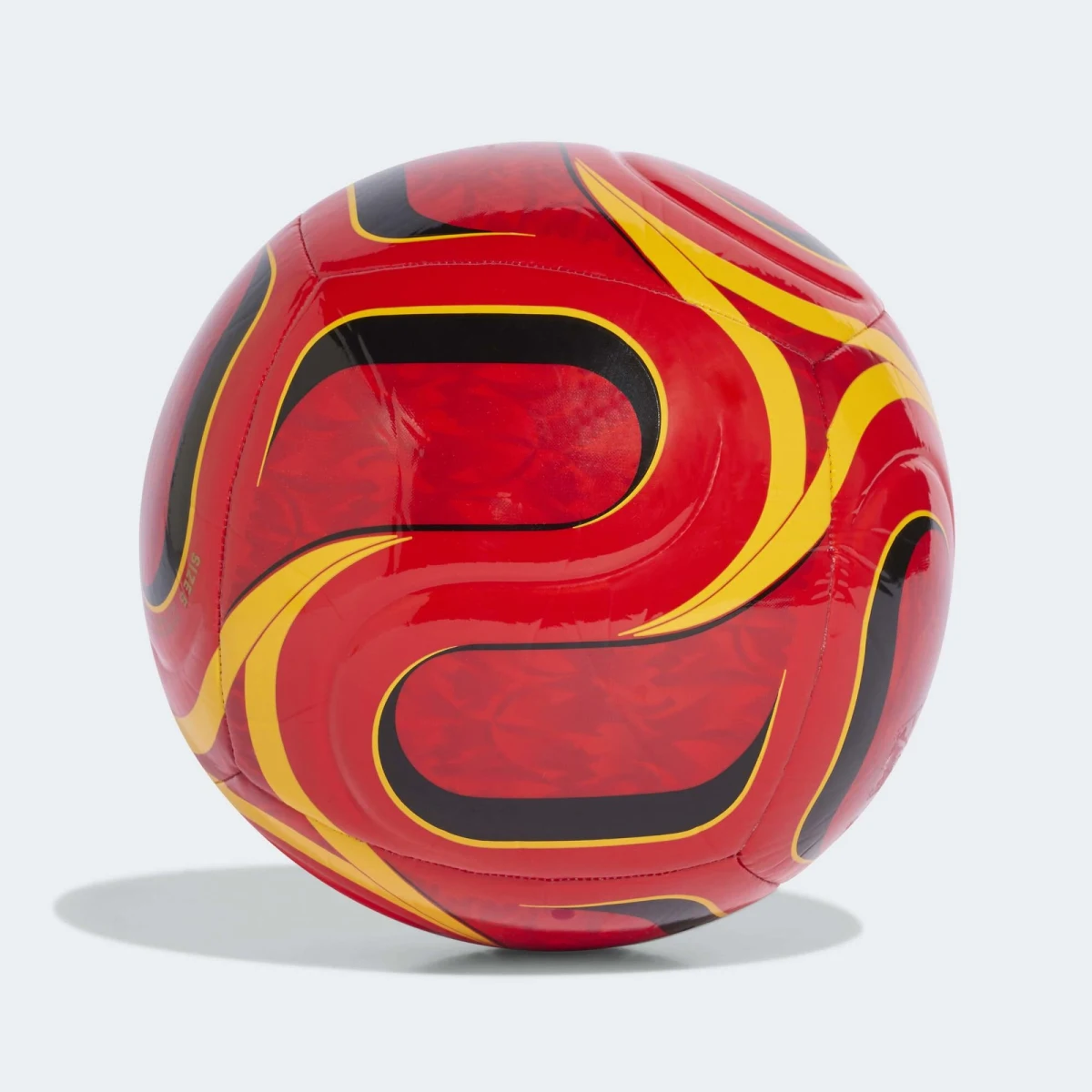 Futbalová lopta ADIDAS RBFA CLB HOME RED TEPORE BLACK · záber 7