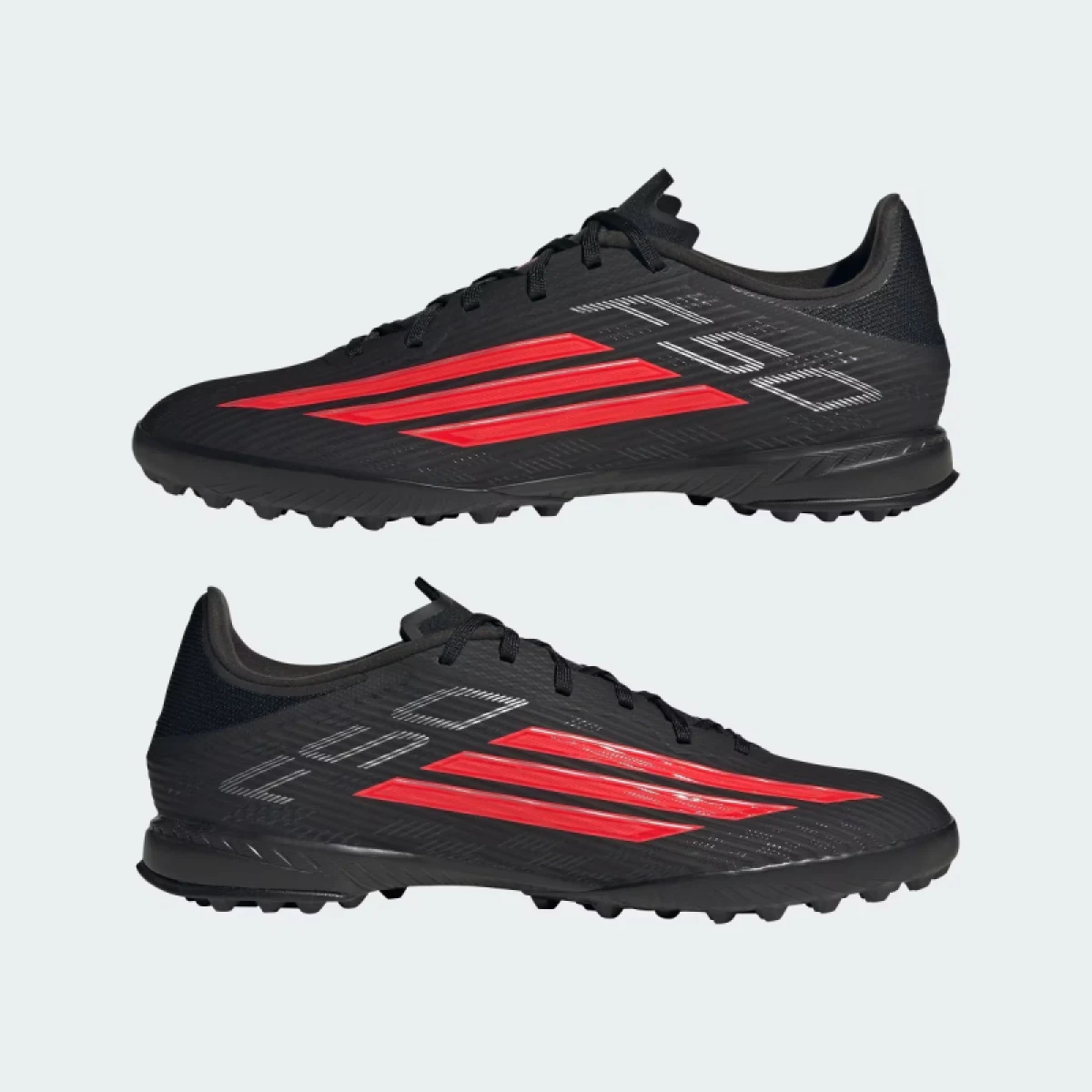 Pánske futbalové kopačky turfy ADIDAS F50 League M TF core black lucid red core black · záber 5