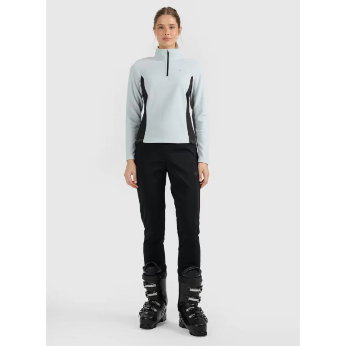 Dámská lyžařská fleece mikina 4F FLEECE UNDERWEAR F064-WAW25UFLEF064-34S-LIGHT BLUE · záber 5