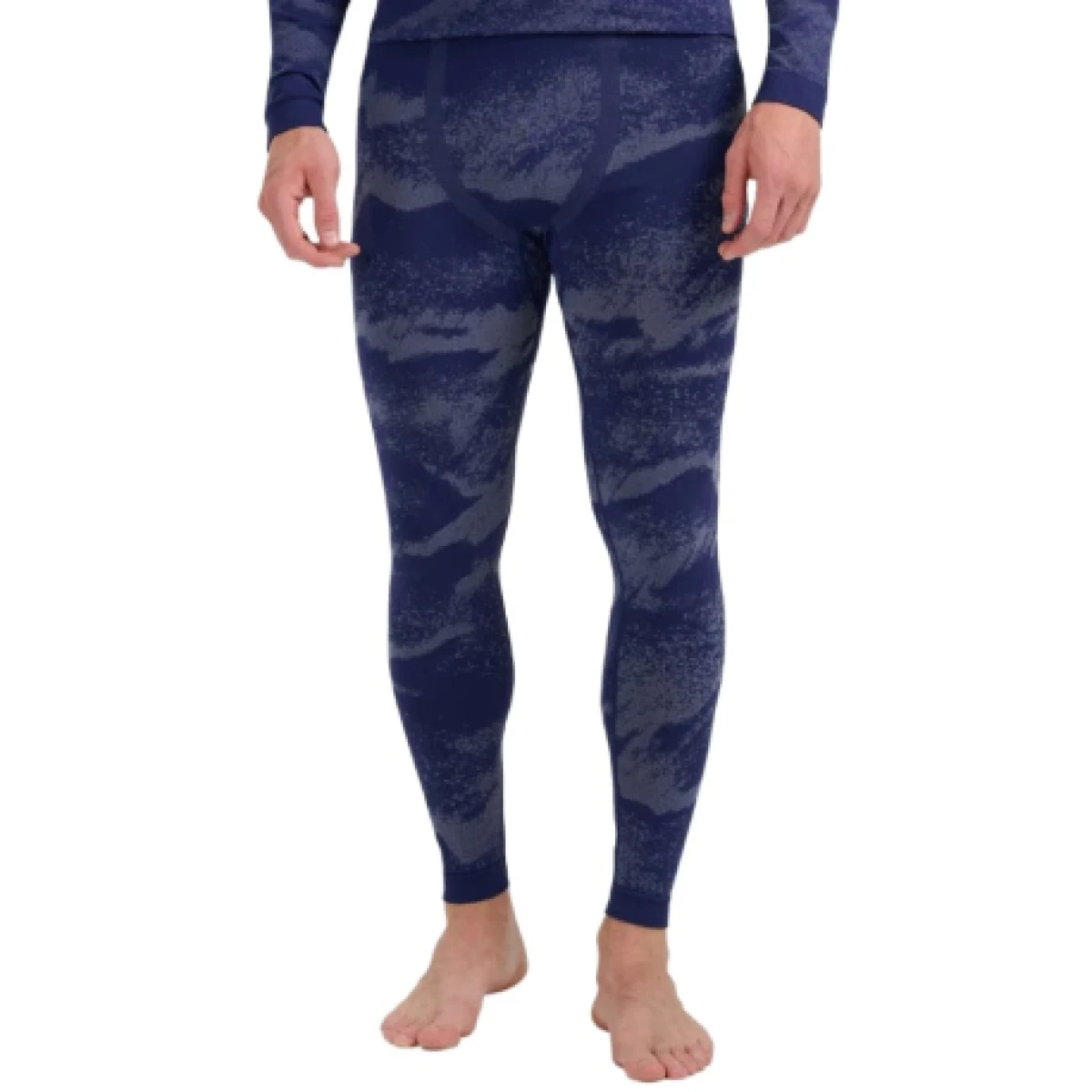 Pánské termo kalhoty 4F SEAMLESS UNDERWEAR M228-WAW25USEAM228-32A DENIM ALLOVER · záber 1