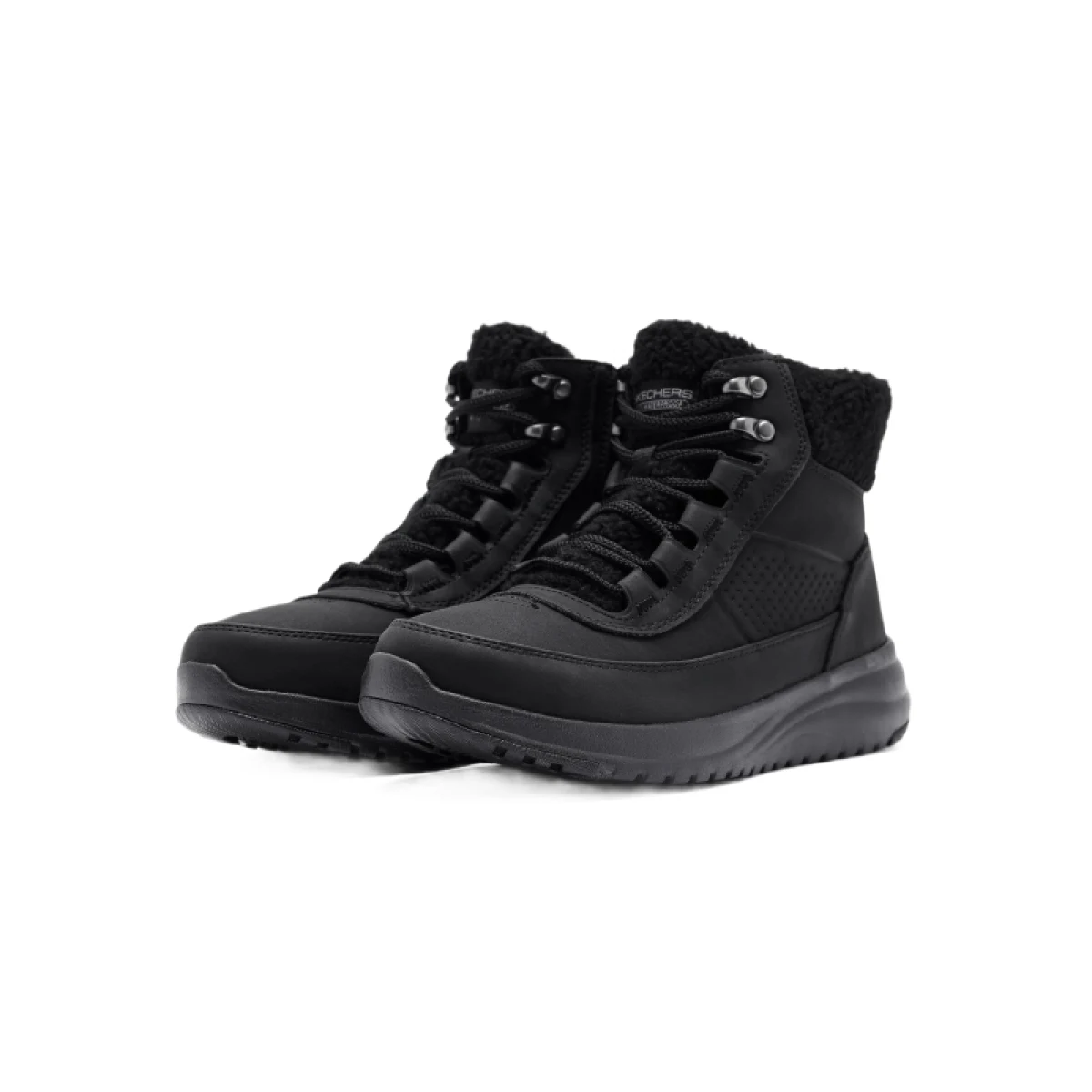 Dámske členkové zimné topánky SKECHERS Stellar Alpine Adventure WP W black black · záber 5