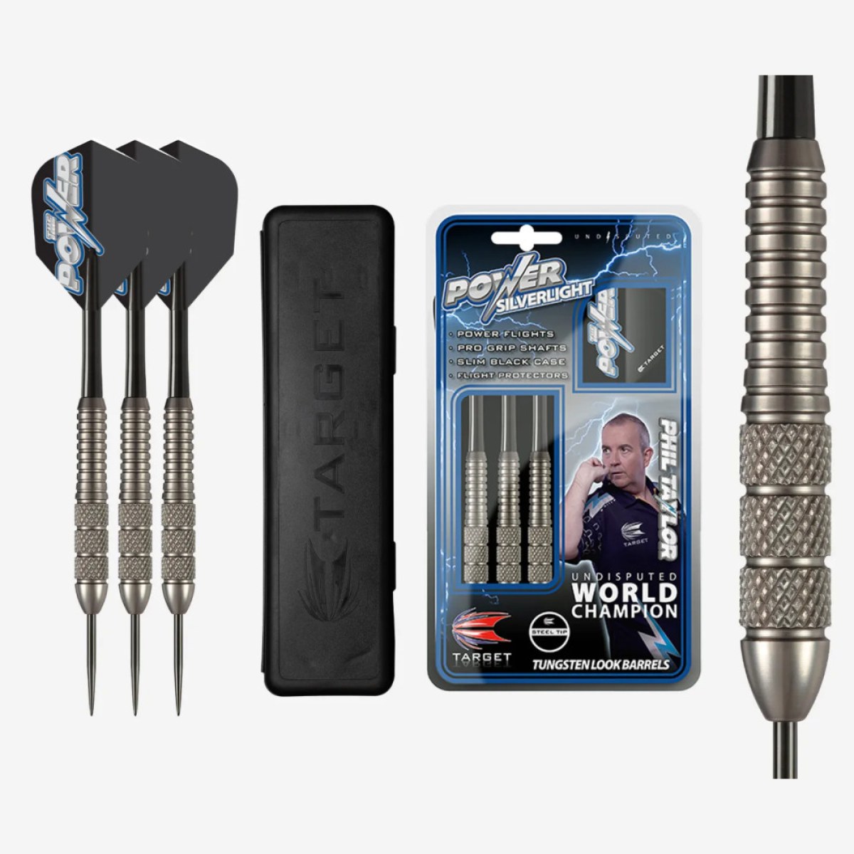 Dart szett TARGET steel TUNGSTEN LOOK 22g · záber 1