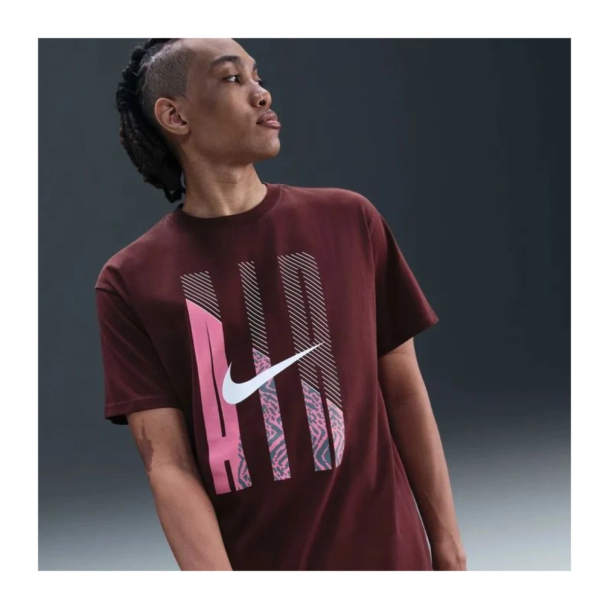 Pánske tričko s krátkym rukávom NIKE M NSW TEE M90 AIR HO25 DARK TEAM RED · záber 5