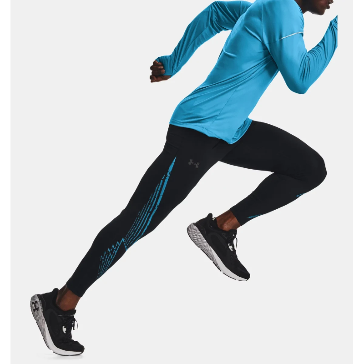 Pánské kompresní legíny UNDER ARMOUR UA FLY FAST 3.0 COLD TIGHT-BLK-1373440-001 · záber 4