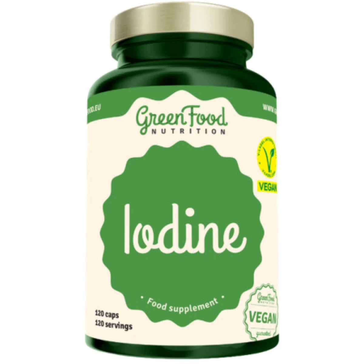 GREENFOOD Jód 120 kapsúl · záber 1