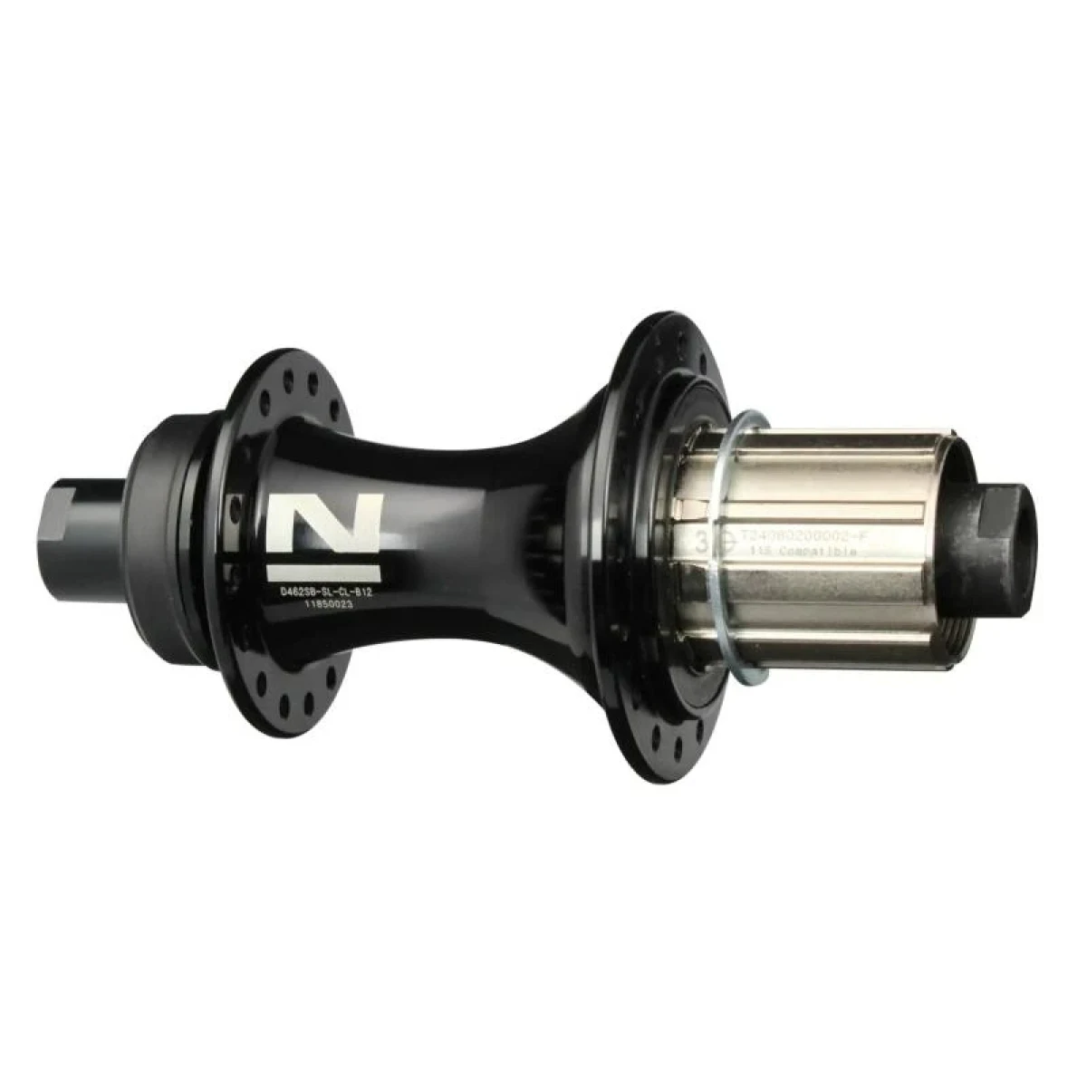 Novatec Náboj Zadní D462SB-SL-CL-B12-S3S-11S Disc Shimano HG 32D 12X148 · záber 1