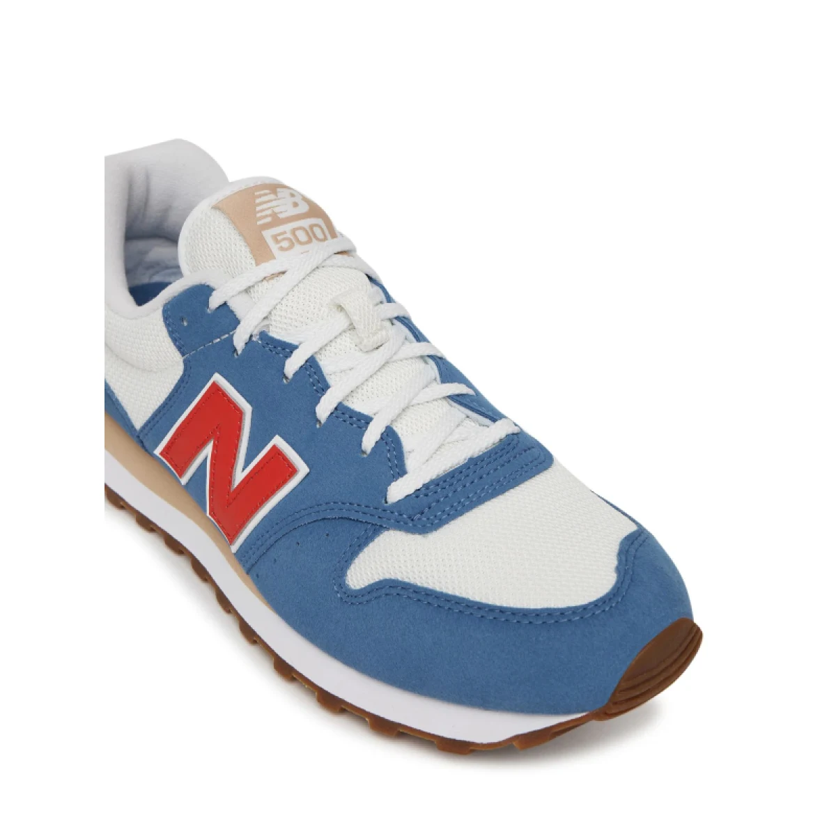 Pánska vychádzková obuv NEW BALANCE GM500TPN M sea stone blue red · záber 2