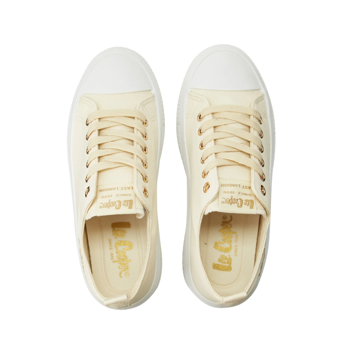 Dámska rekreačná obuv LEE COOPER Amance W beige · záber 3