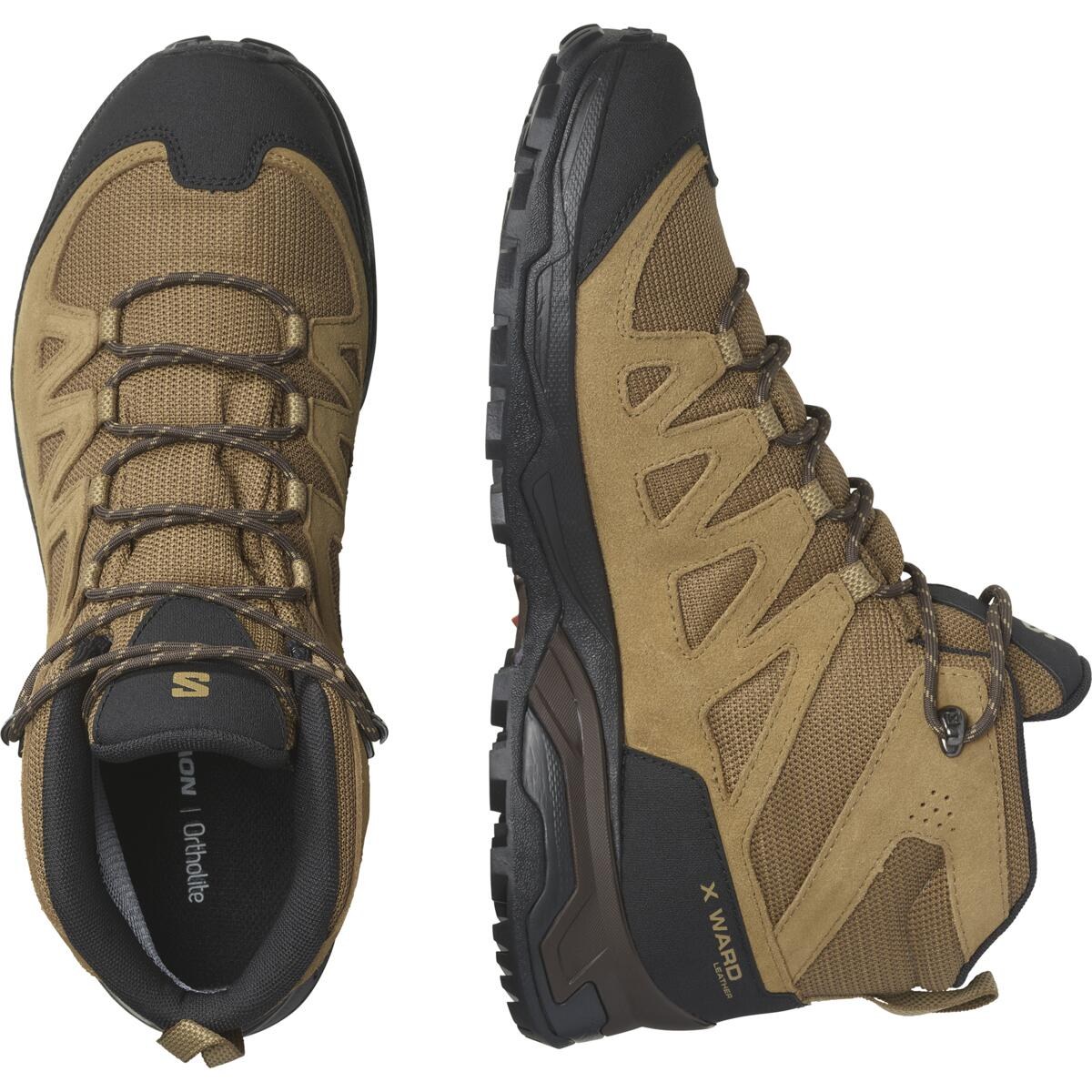 Salomon X Ward Leather MID GTX - Veľkosť: 46 · záber 3