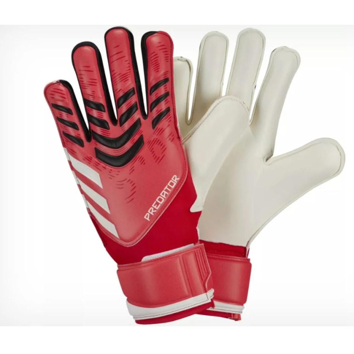 Fotbalové brankářské rukavice ADIDAS PRED GL MTC PURRUB LUCRED BLACK · záber 2