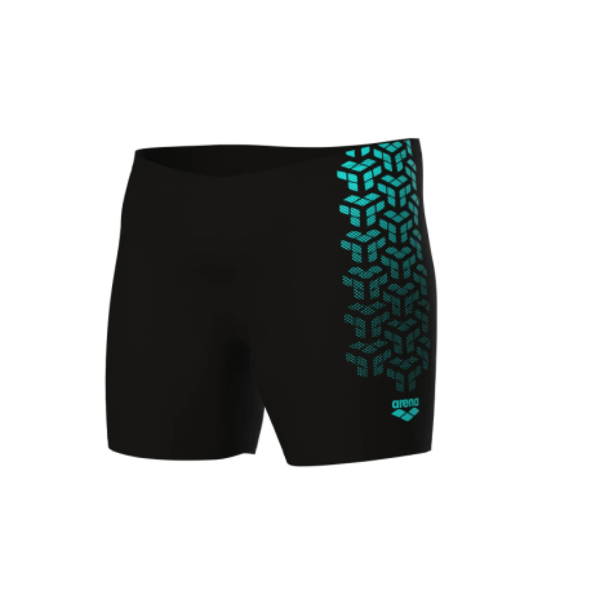 Pánské 3 4 plavecké plavky ARENA MENS KIKKO V SWIM MID JAMMER GRAPHIC · záber 1