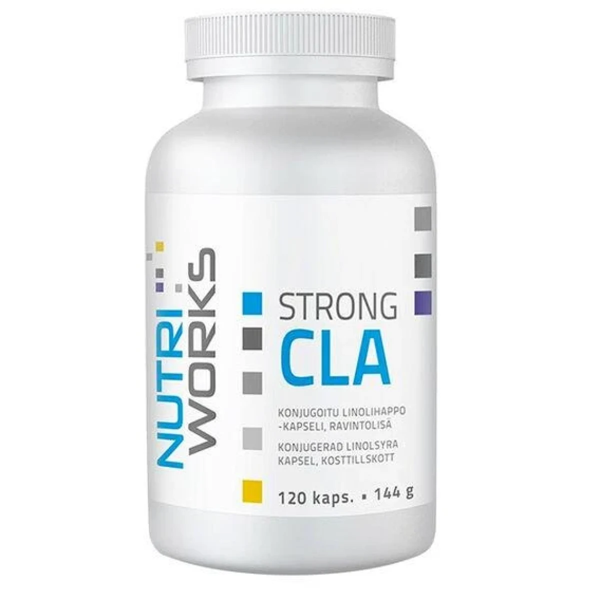 NutriWorks CLA Strong 120 kapslí · záber 1