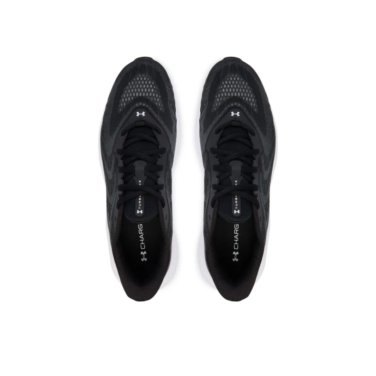 Pánska bežecká obuv UNDER ARMOUR UA Turbulence 3 M black black white · záber 3
