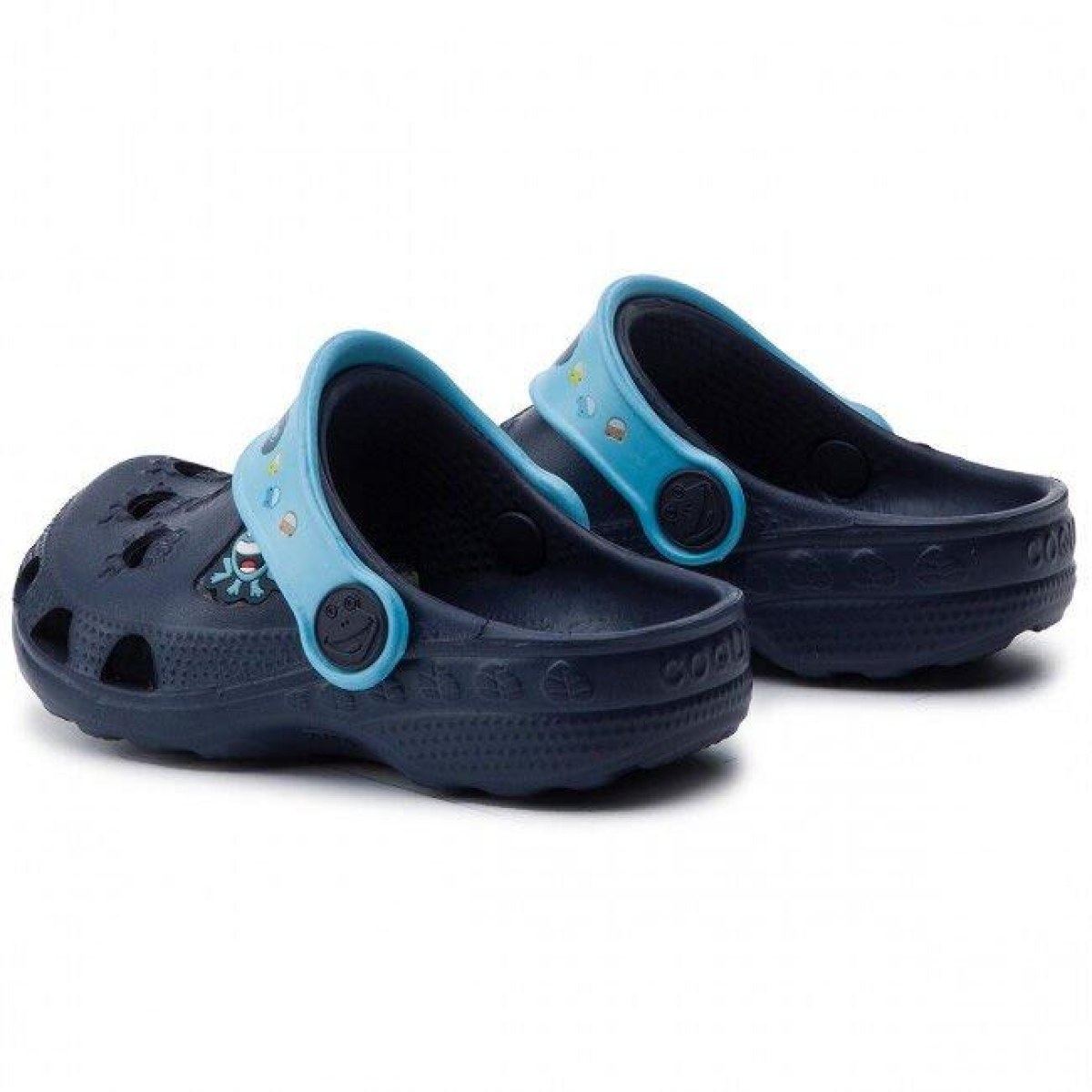Coqui Little Frog Wellness Sandals Kids - Veľkosť: 23-24 | Farba: Modrá · záber 3
