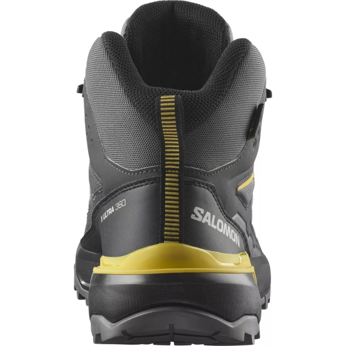 Pánska členková turistická obuv SALOMON X Ultra 360 Mid GTX M castlerock black spicy mustard · záber 5