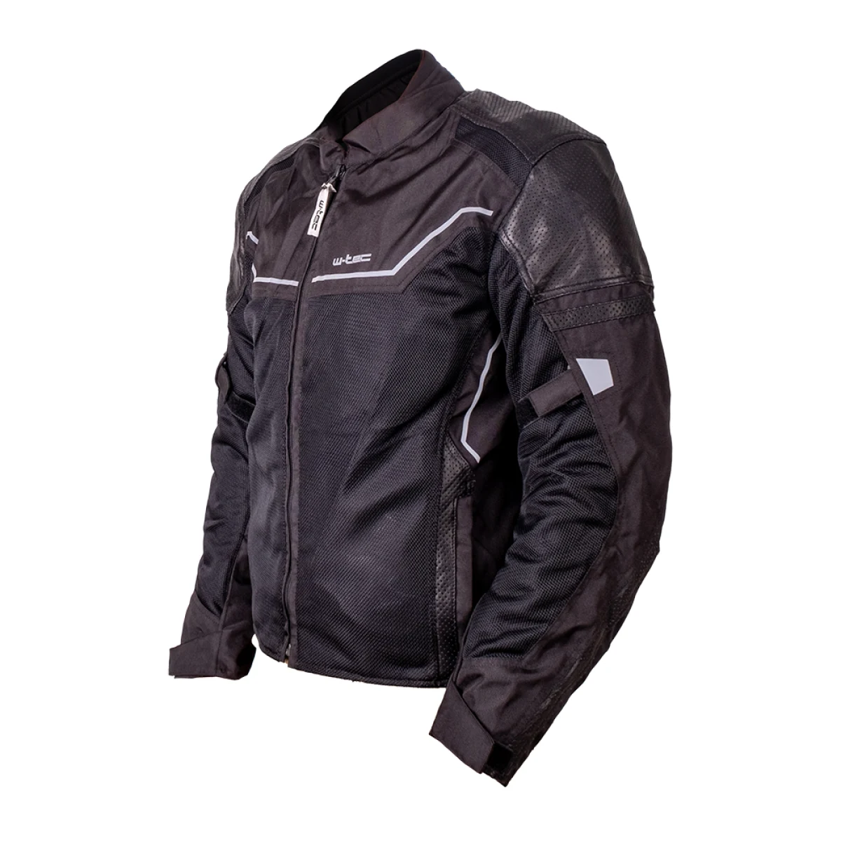 Moto bunda W-TEC Adam Farba čierna, · záber 3