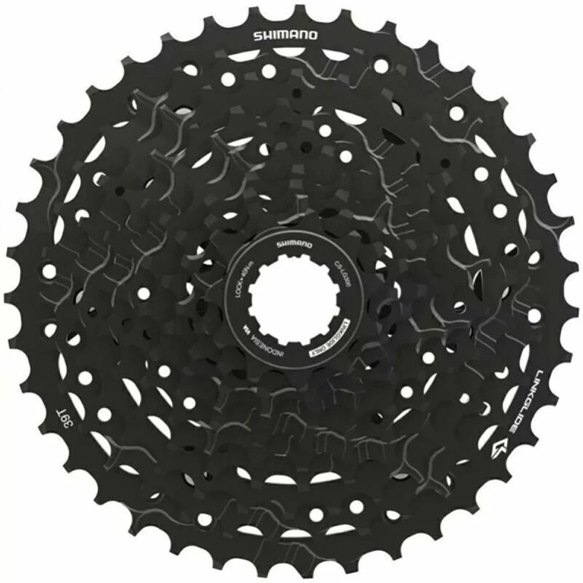 Shimano 9-kazeta CS-LG300 11-36 zubů Cues · záber 1