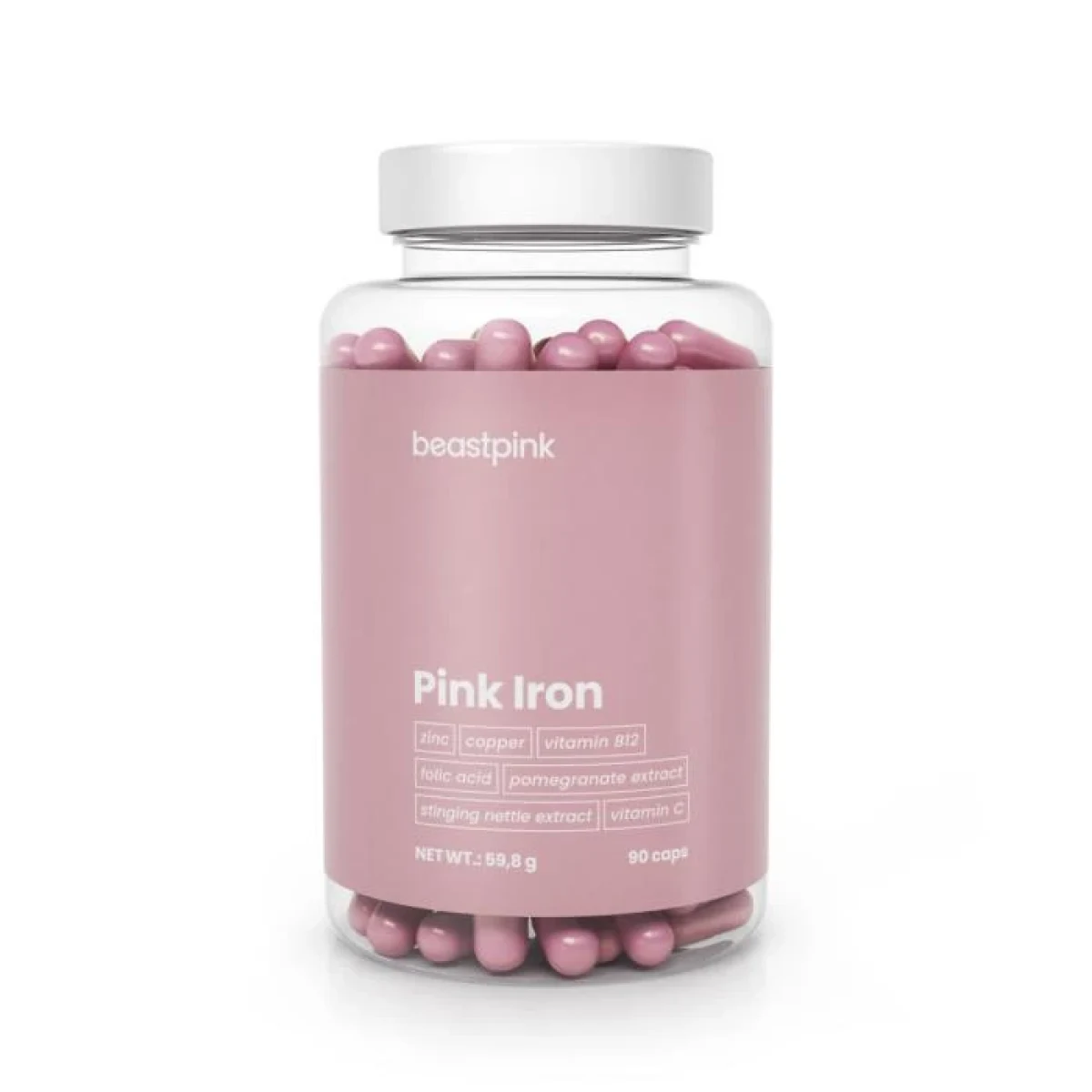GymBeam BeastPink Pink Iron · záber 2