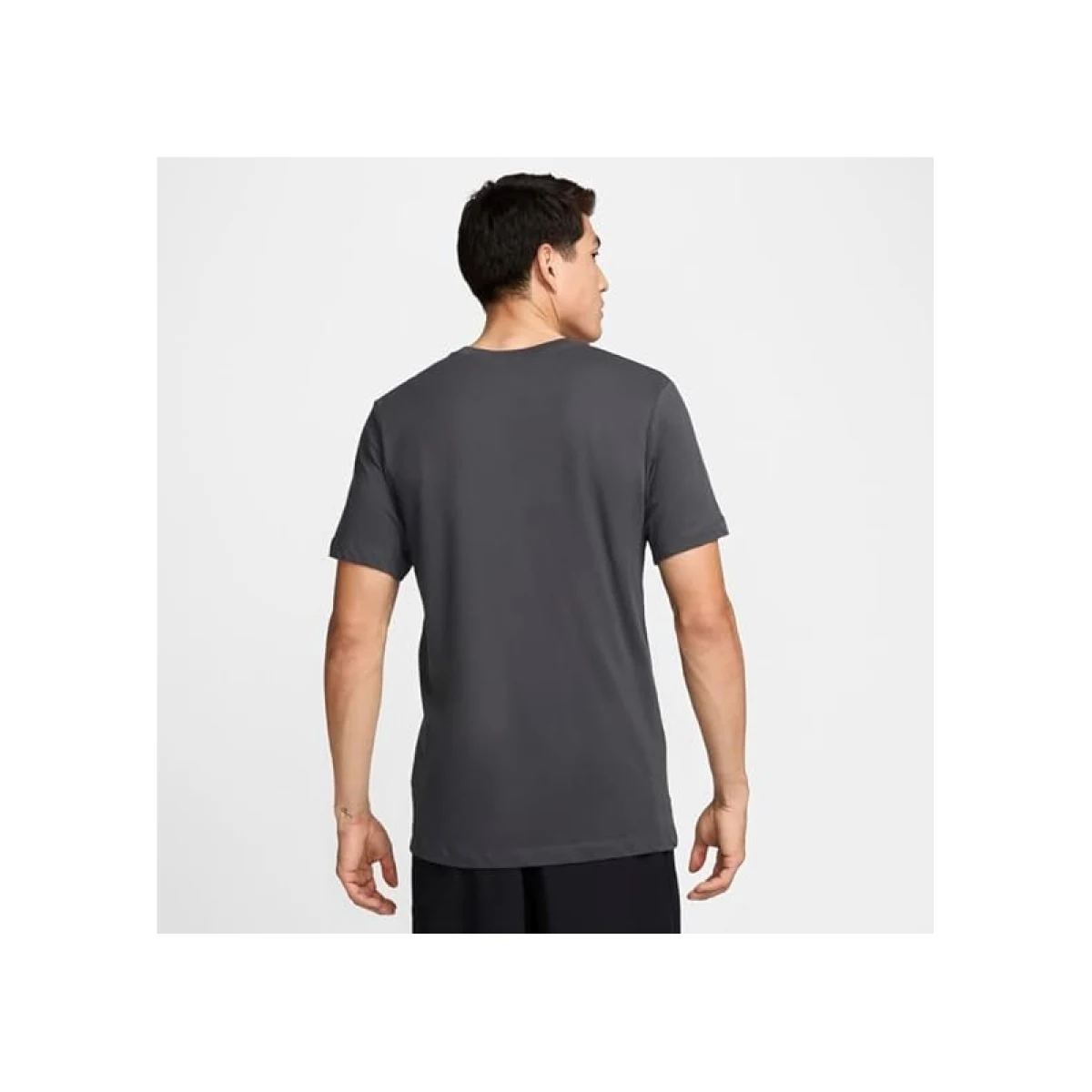 Pánské tričko s krátkým rukávem NIKE M NK DF TEE GYM KIT 2-060 ANTHRACITE · záber 4
