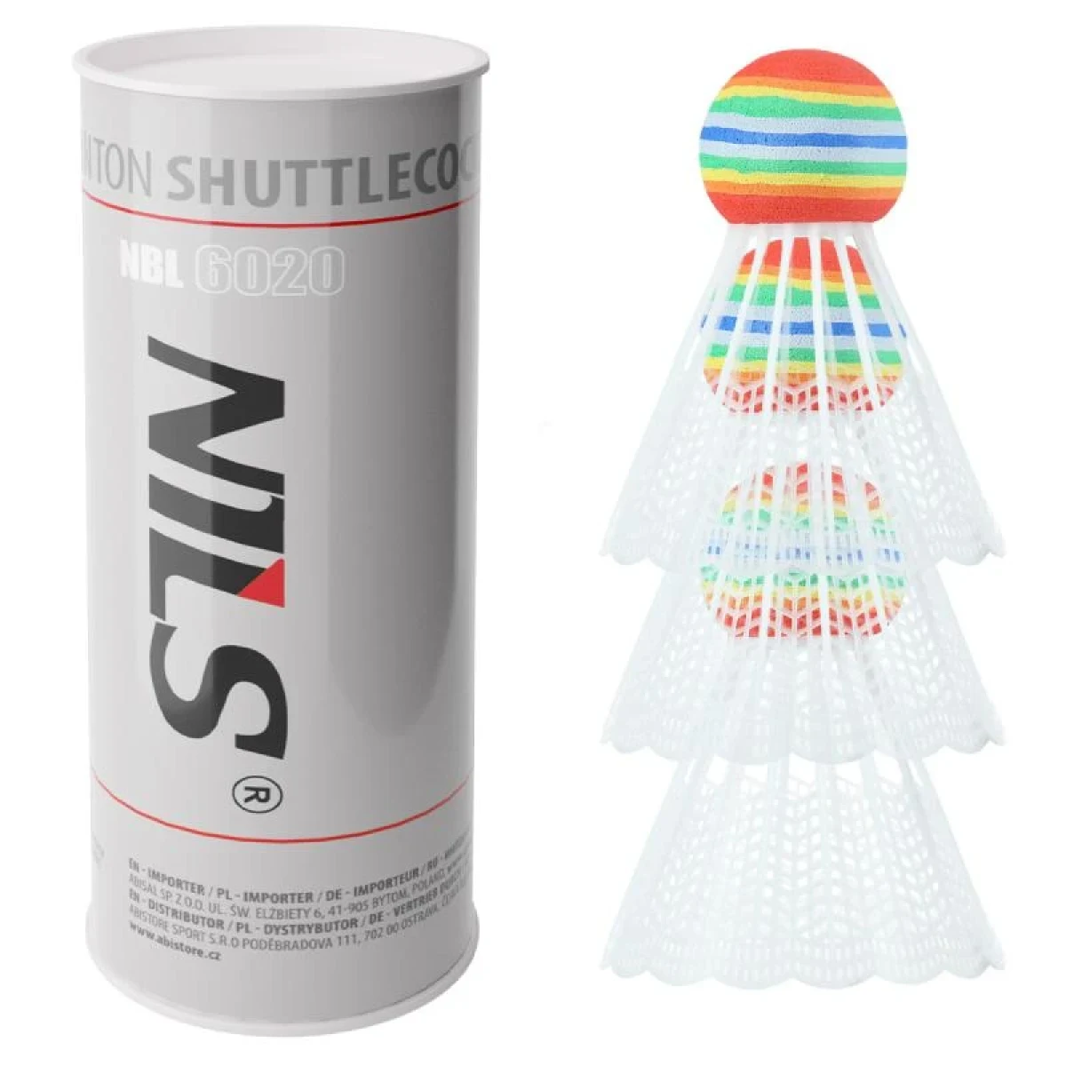 NILS NBL6020 3 ks Badmintonové míčky · záber 1