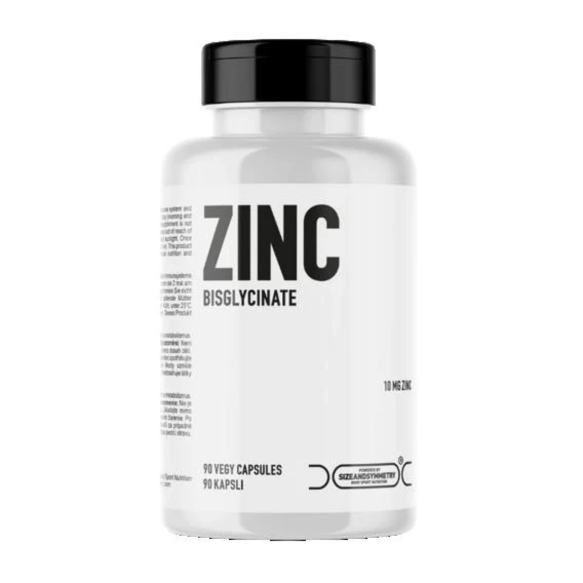 SizeandSymmetry Zinc Chelate 90 kapslí · záber 1