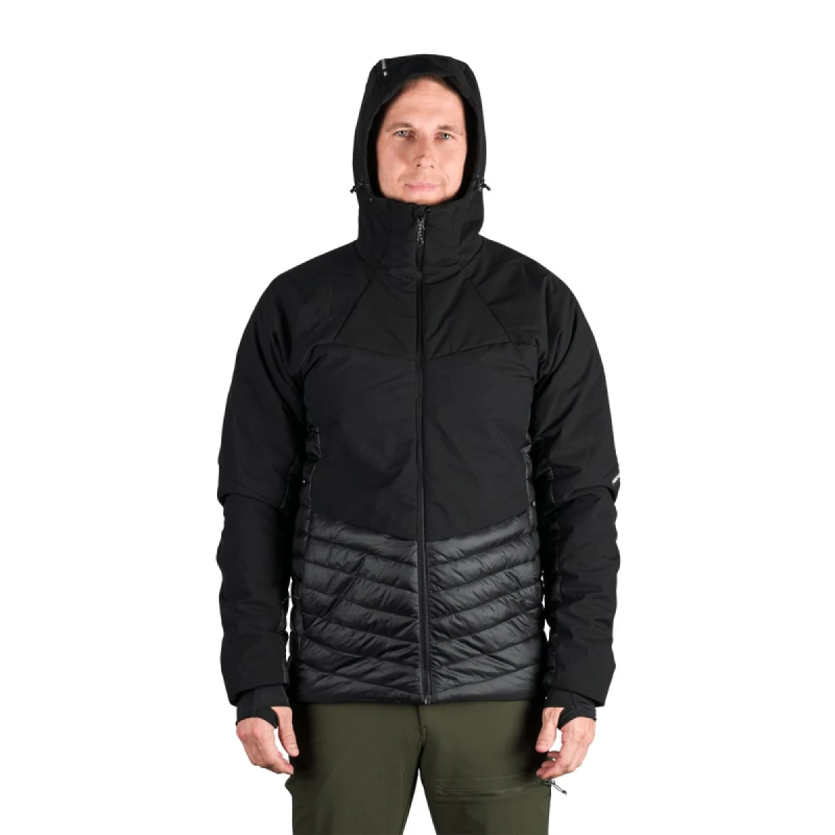 Pánská turistická bunda NORTHFINDER EMERYK-270blackblack · záber 3