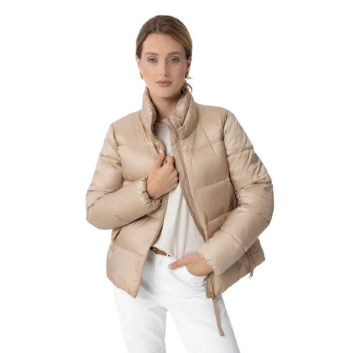 Dámská bunda VOLCANO J-GIGI-102-BEIGE · záber 1