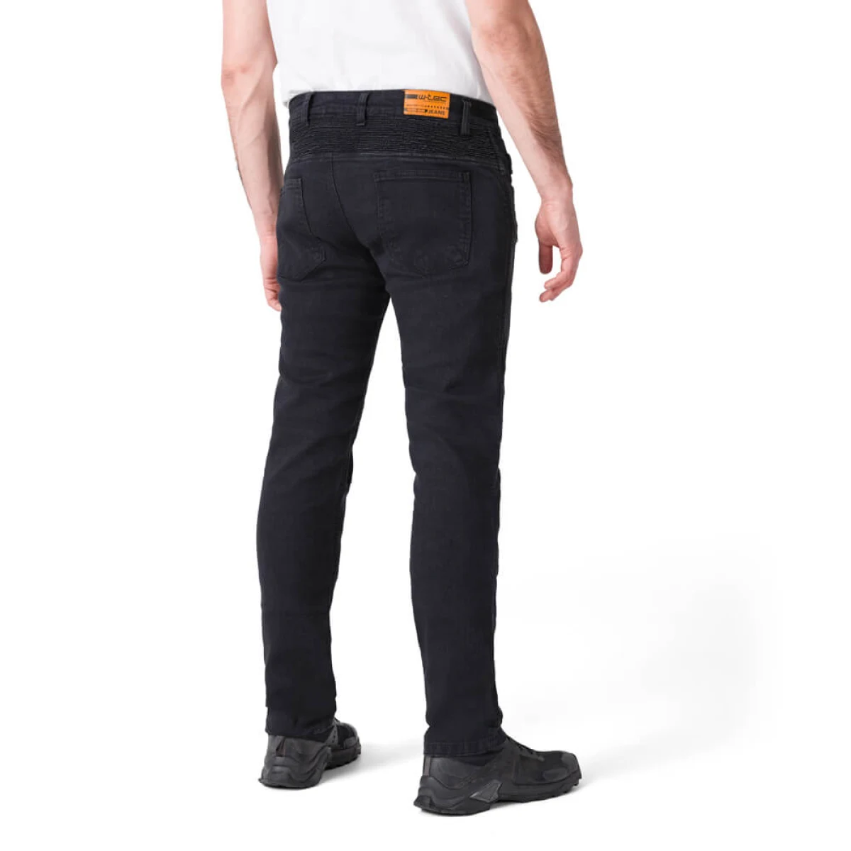 Pánske moto jeansy W-TEC Arikaro Farba čierna, · záber 4