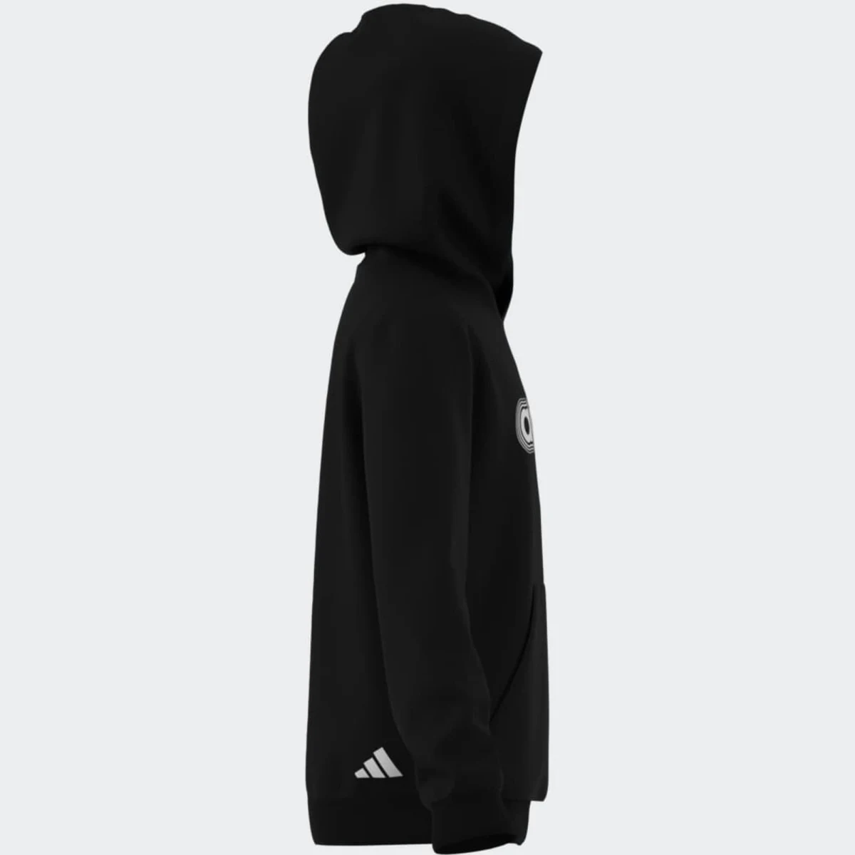 ADIDAS ADIDAS SMU detská mikina s kapucňou unisex čierna 9-10 r (140 cm) · záber 2